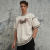 2025 Original Design Gothic Themed Printed Oversized Washed T-shirt | Sun Dried & DTG & Embroidery