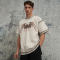 2025 Original Design Gothic Themed Printed Oversized Washed T-shirt | Sun Dried & DTG & Embroidery