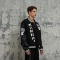 Vintage Street Original Design Skull Print Baseball Jacket | Towel Embroidery | Woolen Fabric
