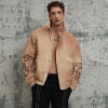 ORI240709 Spray Color Aged Stehkragenjacke | Vintage Street Style | Hersteller von Streetwear-Mänteln