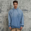 ORI240317 Kapuzenpullover mit Rosen-Applikationsstickerei, verwaschen und verblasst, mit Farbverlauf | Vintage-Streetstyle | Hersteller von Streetwear-Kapuzenpullovern