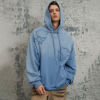 ORI240317 Kapuzenpullover mit Rosen-Applikationsstickerei, verwaschen und verblasst, mit Farbverlauf | Vintage-Streetstyle | Hersteller von Streetwear-Kapuzenpullovern