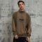 Custom Vintage Trend Patchwork Washed Sweatshirt | Acid Washing & Embroidery | 100% Cotton