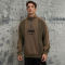 Custom Vintage Trend Patchwork Washed Sweatshirt | Acid Washing & Embroidery | 100% Cotton