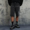 Custom Vintage Street Washed Patchwork Shorts | Acid Washed & Screen Printing | 100% Cotton