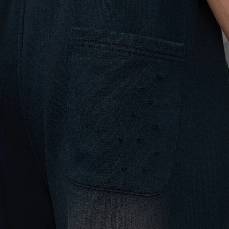 Vintage Sun Dried Shorts with Old Tattered Hole