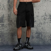 Original Design Vintage Patchwork Cargo Shorts | 100% Cotton Fabrics | Custom Cotton Shorts