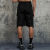 Original Design Oversized Patch Pocket Patchwork Work Shorts