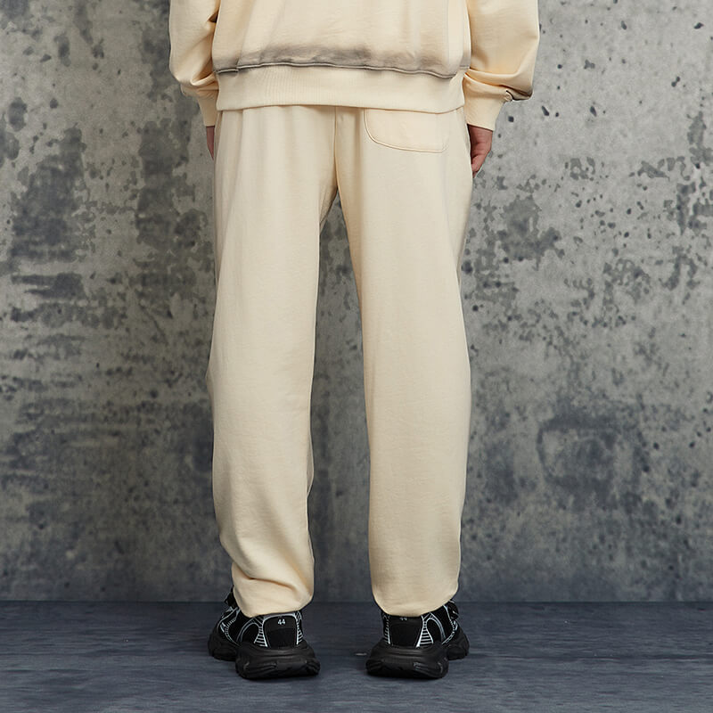 Letter Embroidered Hoodie Sweatpants Set