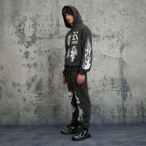Punk Street Style Hoodie and Sweatpants set | Custom Hoodie and Sweatpants Set | OEM/ODM