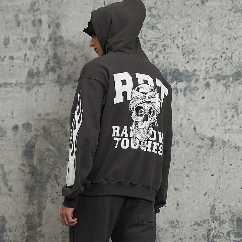 Punk Street Style Hoodie and Sweatpants set