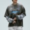 OEM Custom Vintage Checkered Patchwork Long Sleeve T-Shirt | Vintage Street Style | Vintage T-Shirts Manufacturer