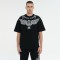 Custom Rhinestone Pattern Short Sleeve T-Shirt | DTG & Rhinestone | 100% Cotton