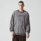 Custom Vintage Street Washed Long Sleeve T-Shirt | Acid Washed & Spray Color & DTG | 100% Cotton