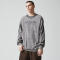 Custom Vintage Street Washed Long Sleeve T-Shirt | Acid Washed & Spray Color & DTG | 100% Cotton