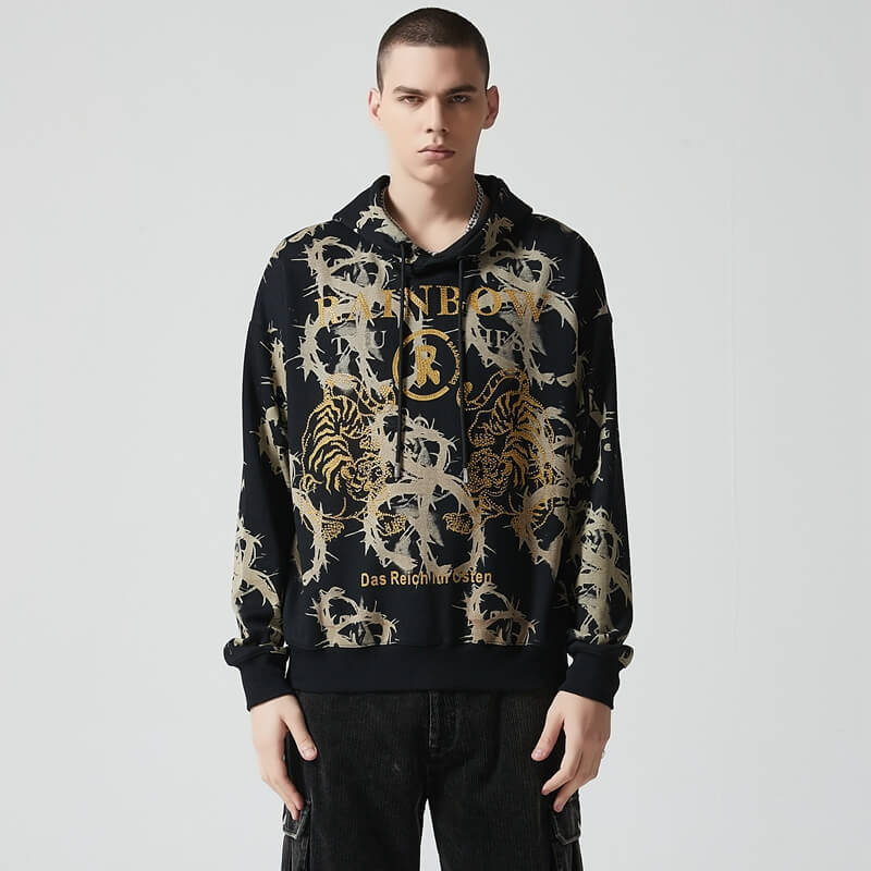 custom rhinestone hoodies