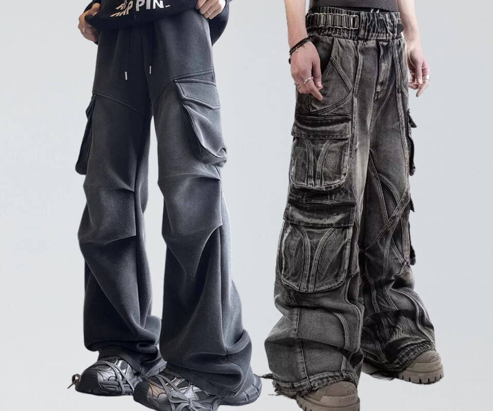 Vintage Streetwear Cargo Pants