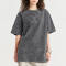 CUS24123096S24 Vintage Washed Embroidered Printed T-shirt | Vintage Street Style | China T-Shirts Manufacturer | Support OEM/ODM | 50 pcs MOQ