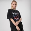 T-Shirts im dunklen Streetstyle mit kurzen Ärmeln und Totenkopf-Print | Dunkler Streetstyle | Hersteller von Streetwear-T-Shirts | Mindestbestellmenge 50 Stück