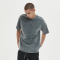 Blanks Gray Snow Washed Short Sleeve Oversized T-Shirt | Vintage Street Style | Oversized Fit | 100% Cotton | 50 PCS MOW