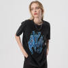 Vintage Skull Print Cotton Short Sleeve T-Shirt | Dark Street Styles | Oversized Fit | 100% Cotton | 50 PCS MOQ