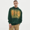 Partially Washed Aged Vintage Street Hoodie | Sun Dried & Slurry Coating Oversized Hooded Sweatshirt