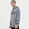 Custom Vintage Street Men's Gothic Hoodies | Applique Patch & Slurry Coating | Support OEM & ODM