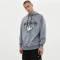 Custom Vintage Street Men's Gothic Hoodies | Applique Patch & Slurry Coating | Support OEM & ODM