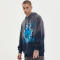 Custom Vintage Gradient Washed Hoodie | Sun Dried & DTG | 100% Cotton Hooded Sweatshirt