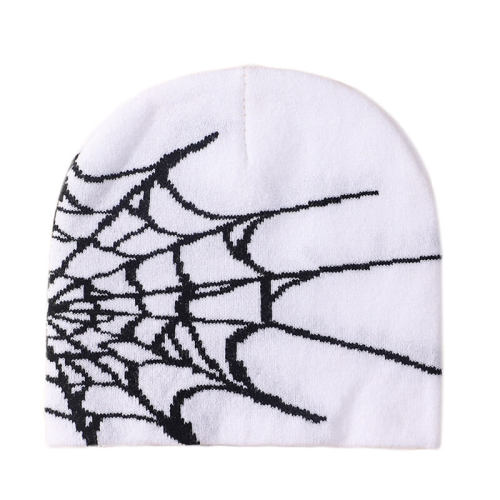 Dark Street Style Spider Web Winter Knit Hat | Dark Street Style | Custom Hat Manufacturer