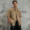 ORI240508 Vintage Washed Workwear Short Sleeve Denim Shirt | Vintage Street Style | Streetwear Shirts Manufacturer
