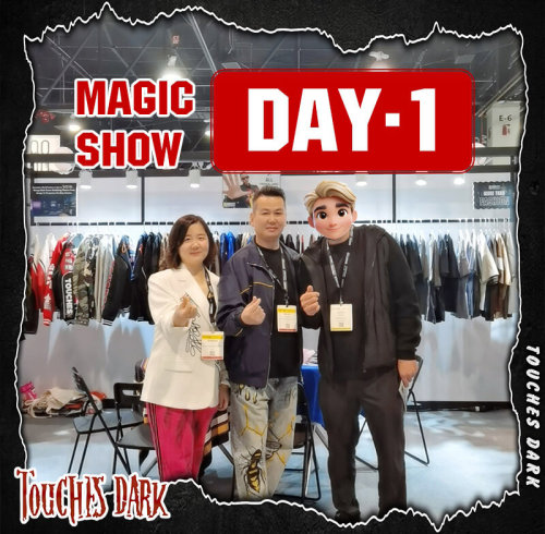 The Touches Dark team's first day at the Las Vegas MAGIC Show