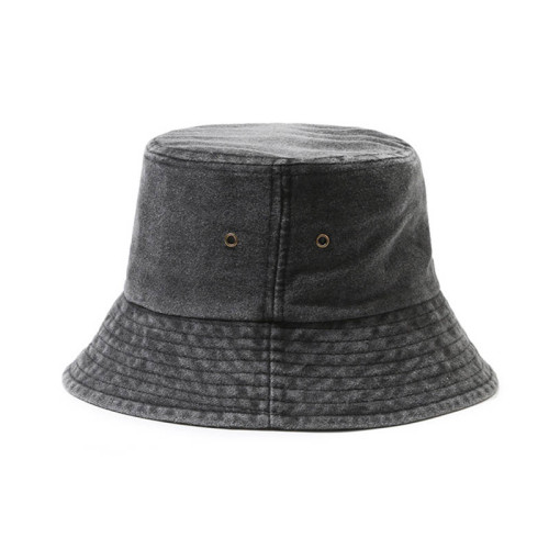 Washed Denim Short Brim Fisherman's Hat | Vintage Street Style | Custom Hat Manufacturer