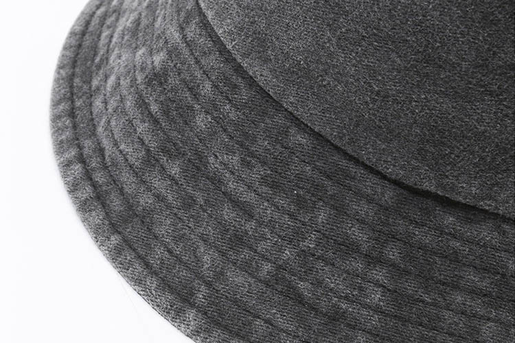 Washed Denim Short Brim Fisherman's Hat