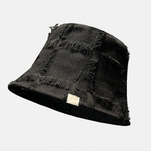 Custom Vintage Raw Edge Design Fisherman's Hat | Vintage Street Style | Custom Hat Manufacturer