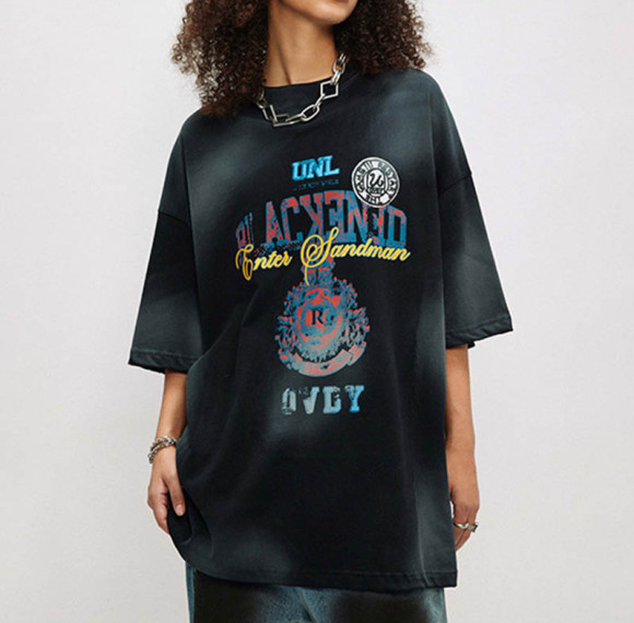 Custom Vintage Washed Graphic T-Shirt | Washed T-shirts Manufacturer | Vintage Street Style | 260GSM, Cotton Fabric