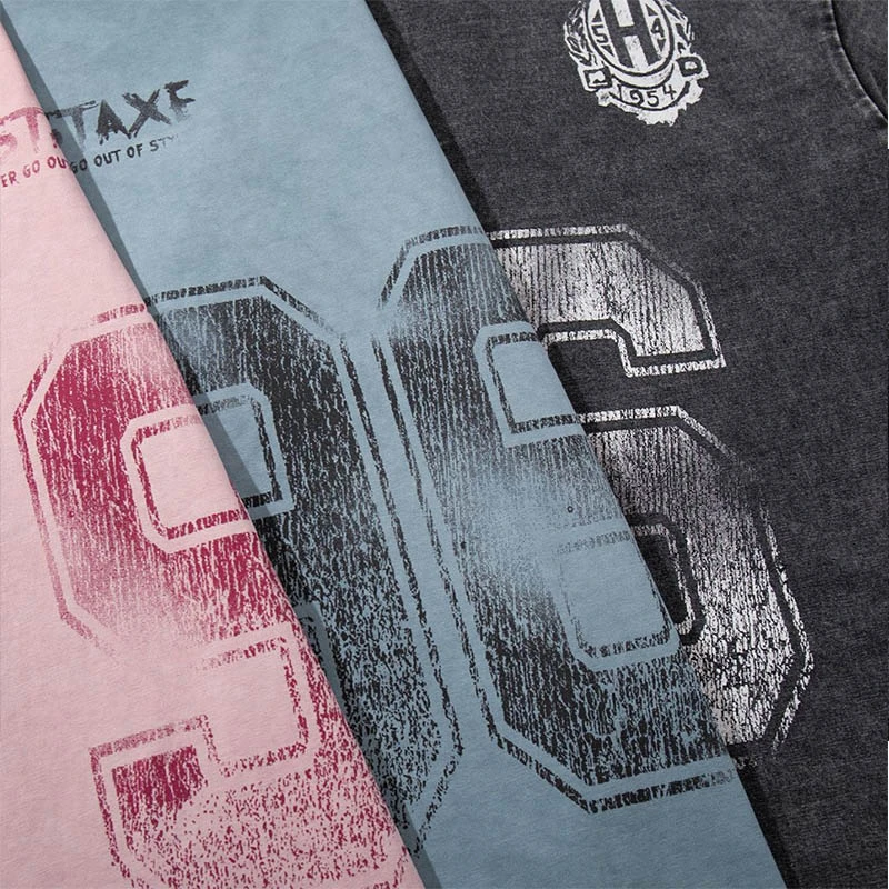 Vintage Washed Graphic T-shirts