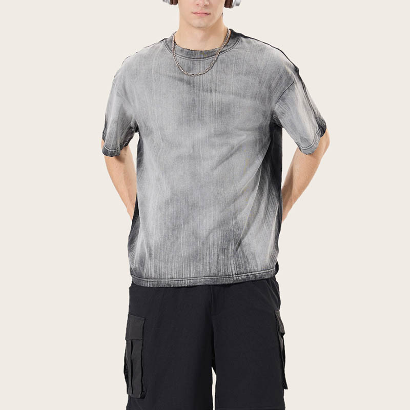 Heavyweight Washed T-Shirts Mens