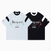 Custom Vintage Street Racing Print Black Short Sleeve T-Shirt