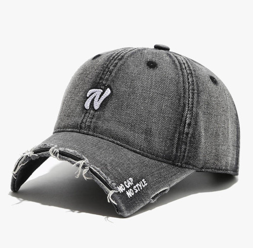 Custom Street Versatile Vintage Washed Embroidery Baseball Hats