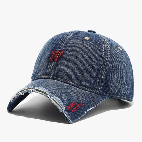 Custom Street Versatile Vintage Washed Embroidery Baseball Hats