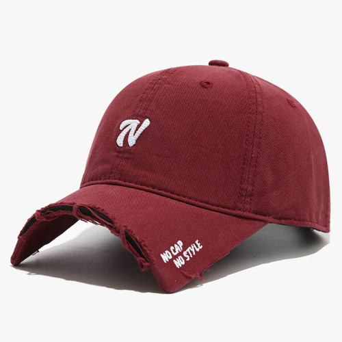 Custom Street Versatile Vintage Washed Embroidery Baseball Hats