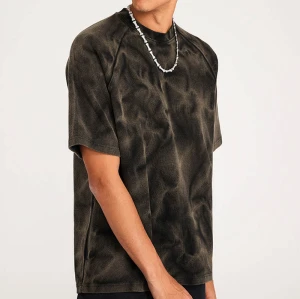 Custom Water Ripple Washed Short Sleeve T-Shirt