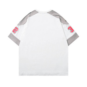 Custom Retro Street Sports Style Oversized Racing T-Shirt