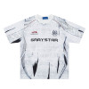 Custom Retro Sporty Style Summer Letter Print Mesh T-Shirt