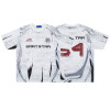 Custom Retro Sporty Style Summer Letter Print Mesh T-Shirt