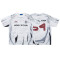 Custom Retro Sporty Style Summer Letter Print Mesh T-Shirt