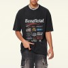 Custom Vintage High Street Style Oversized Racing T-Shirt