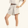 Custom Vintage Sport Style Acid Wash Cotton Shorts