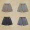 Custom Vintage Trend Torn Cotton Batik Shorts Mens
